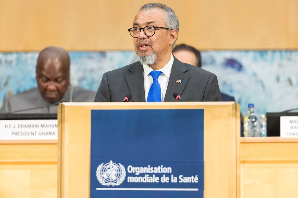 Tổng Giám đốc WHO Tedros Adhanom Ghebreyesus cảnh báo nguy cơ bùng phát dịch vẫn ở mức đáng lo ngại khi số ca mắc có xu hướng gia tăng nhanh, đặc biệt tại các khu vực đô thị đông dân. (Ảnh: Reuters)