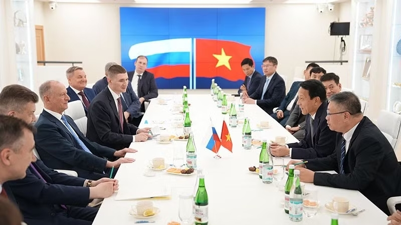 Quang cảnh buổi hội đàm