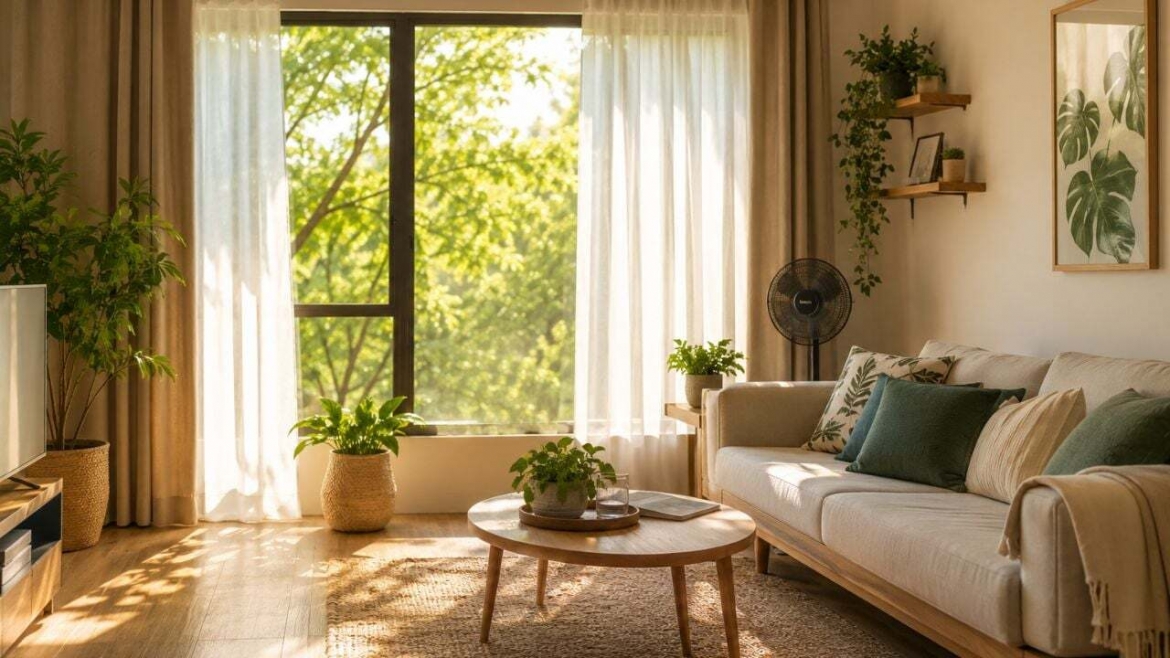 Mẹo chống nóng cho nhà hướng Tây để không phải ‘sống trong lò nung’. (Ảnh: Reddit)