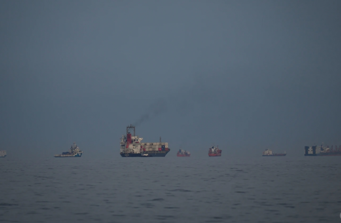 Eo biển Hormuz. Ảnh: AP