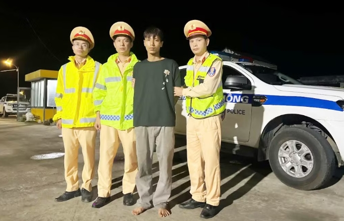 Lực lượng Công an Sơn La bắt giữ thành công đối tượng Nguyễn Văn Tiến.