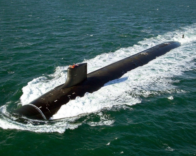 Tàu ngầm Seawolf của Hải quân Mỹ. Ảnh: Hải quân Mỹ.