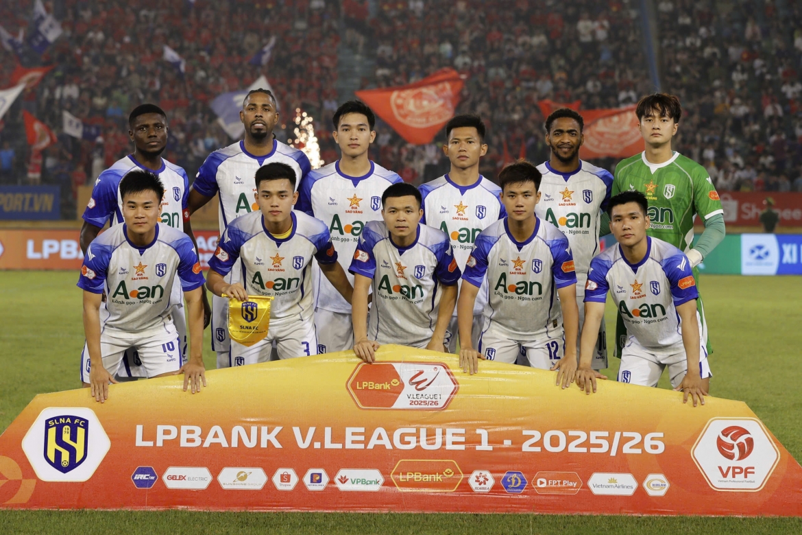 SLNA được cấp phép tham dự V-League 2026/2027. (Ảnh: VPF). 
