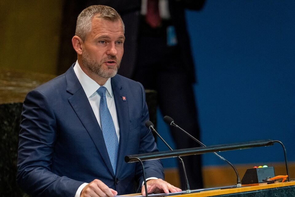 Tổng thống Slovakia Peter Pellegrini. (Ảnh: Reuters)
