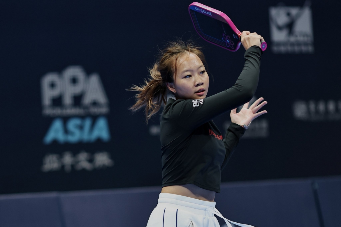 Tay vợt Sophia Phương Anh. (Ảnh: FBNV)