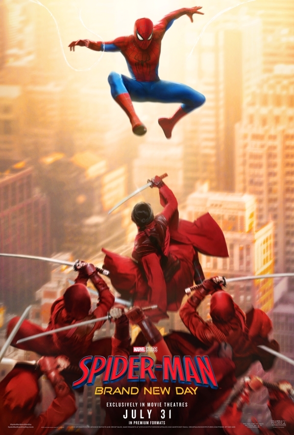 Poster chính thức của "Spider-Man: Brand New Day".