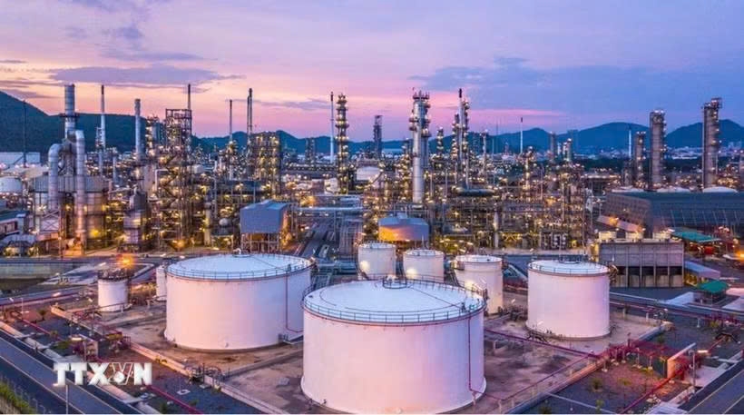 Cơ sở khai thác dầu của Công ty dầu khí quốc gia Aramco của Saudi Arabia (Nguồn: globalenergyprize.org/TTXVN)