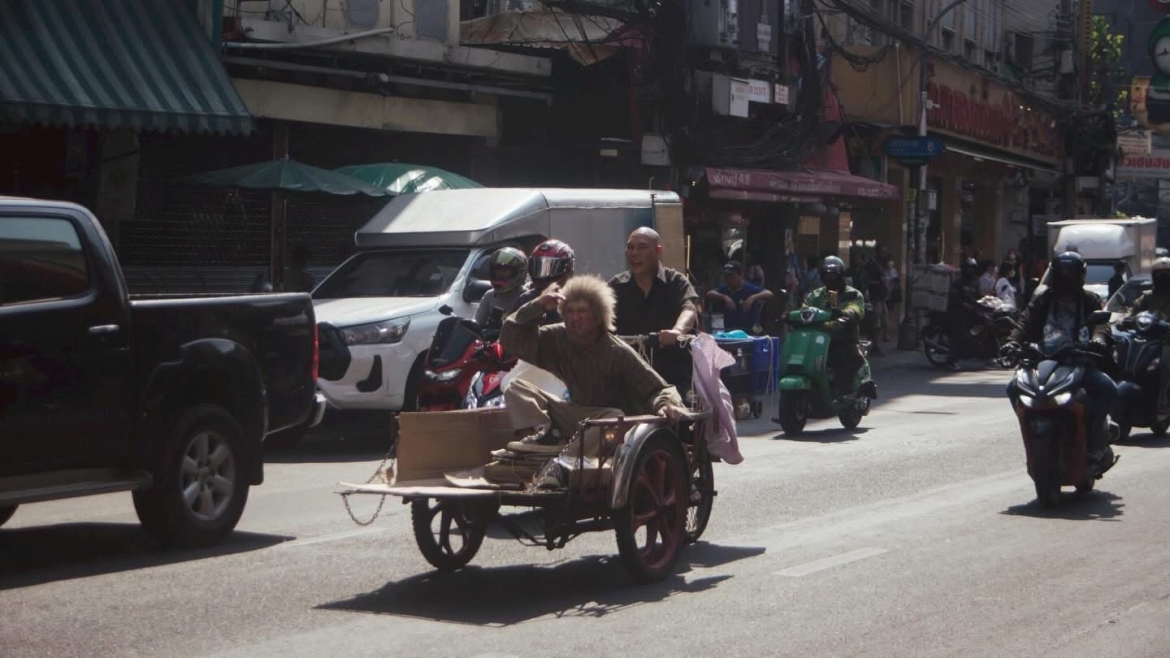 Tề Thiên Đại Thánh phiên bản “Thái du ký” trên đường phố Bangkok.