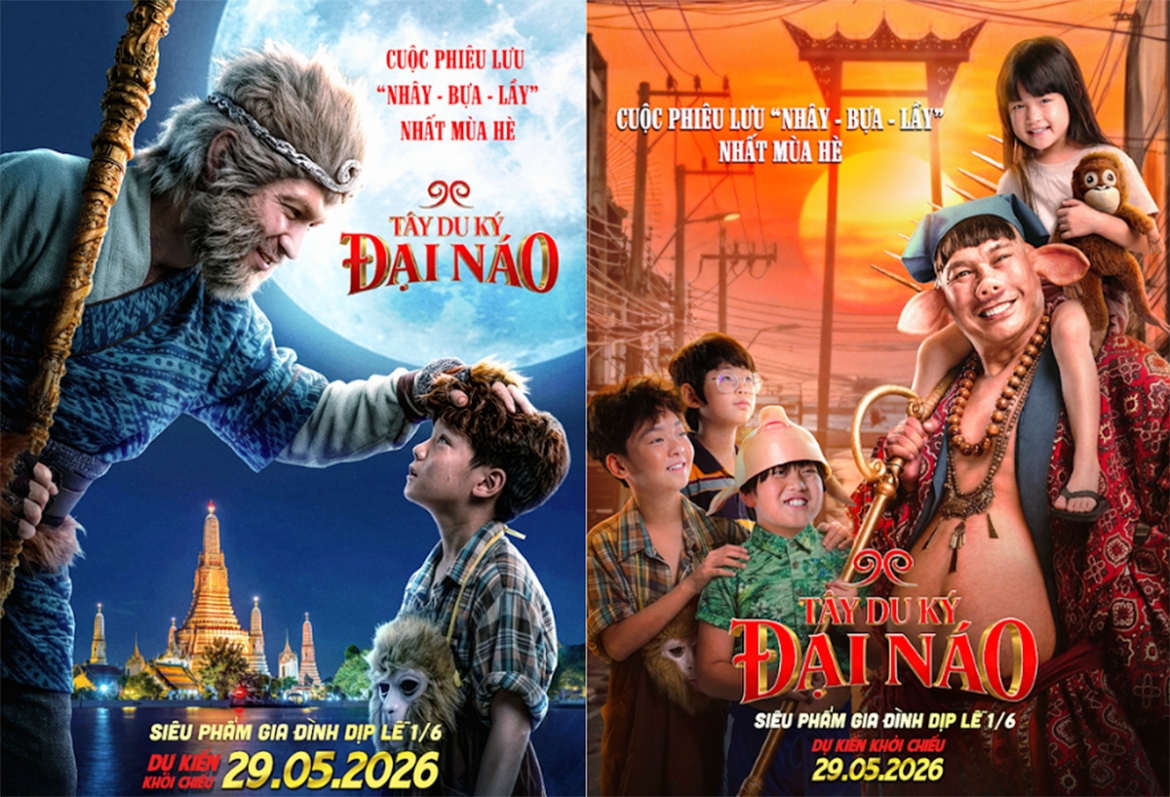 Poster nhân vật Tôn Ngộ Không và Trư Bát Giới vừa được công bố,
