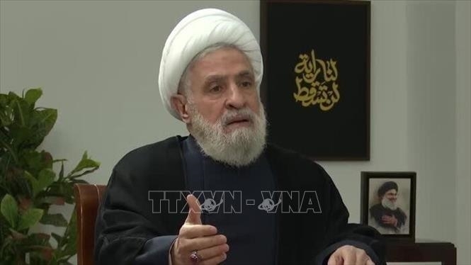 Thủ lĩnh Phong trào Hồi giáo Hezbollah tại Lebanon Sheikh Naim Qassem