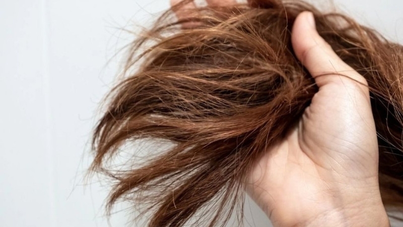 Tóc rễ tre là tình trạng khá phổ biến khiến mái tóc khô cứng, xơ rối và khó vào nếp