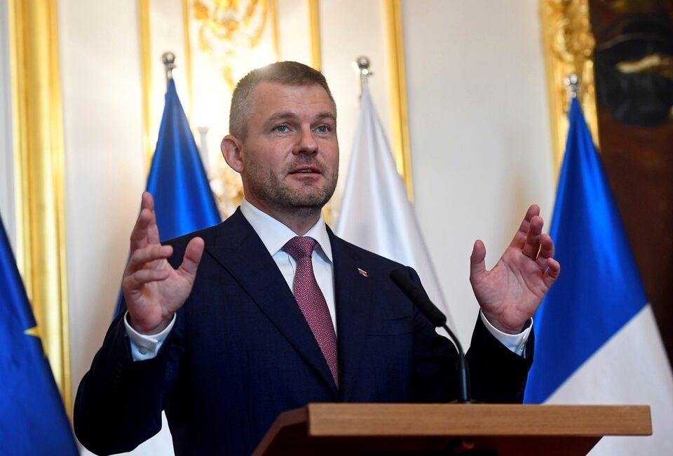 Tổng thống Slovakia Peter Pellegrini (Ảnh: Reuters)