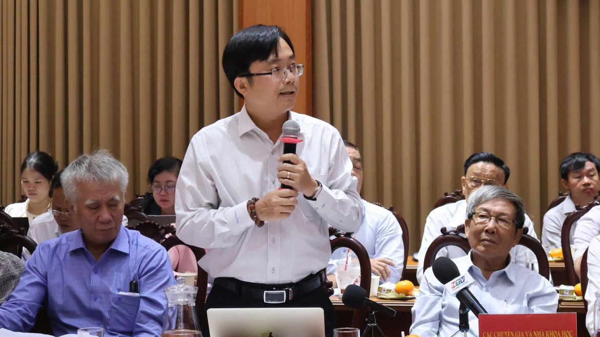 PGS.TS Đỗ Phú Trần Tình - Viện trưởng Viện Phát triển chính sách Đại học Quốc gia TP.HCM