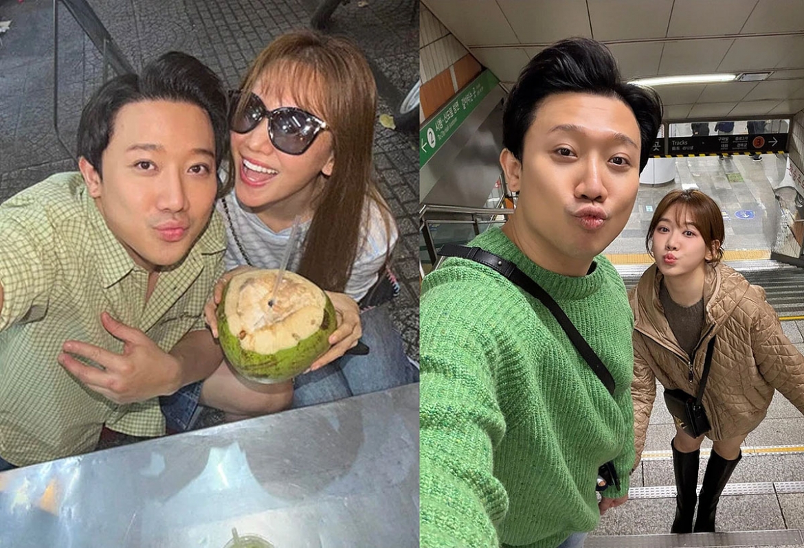 Khoảnh khắc đời thường của vợ chồng Trấn Thành và Hari Won được nhiều khán giả yêu thích.