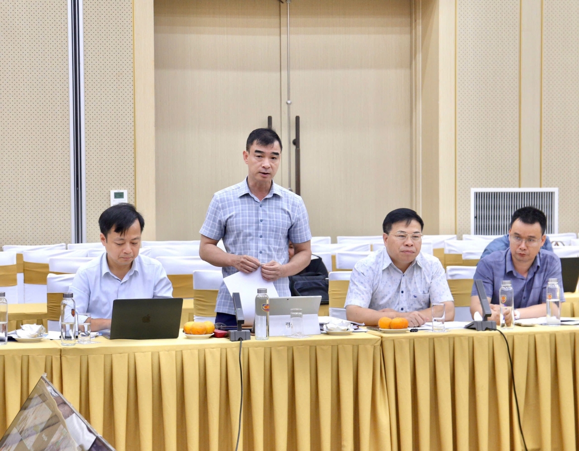 Ông Trần Thanh Hưng, Giám đốc Sở Tư pháp tỉnh Điện Biên đề nghị bổ sung quy định về cơ quan kiểm tra, giám sát việc ban hành quyết định hành chính.
