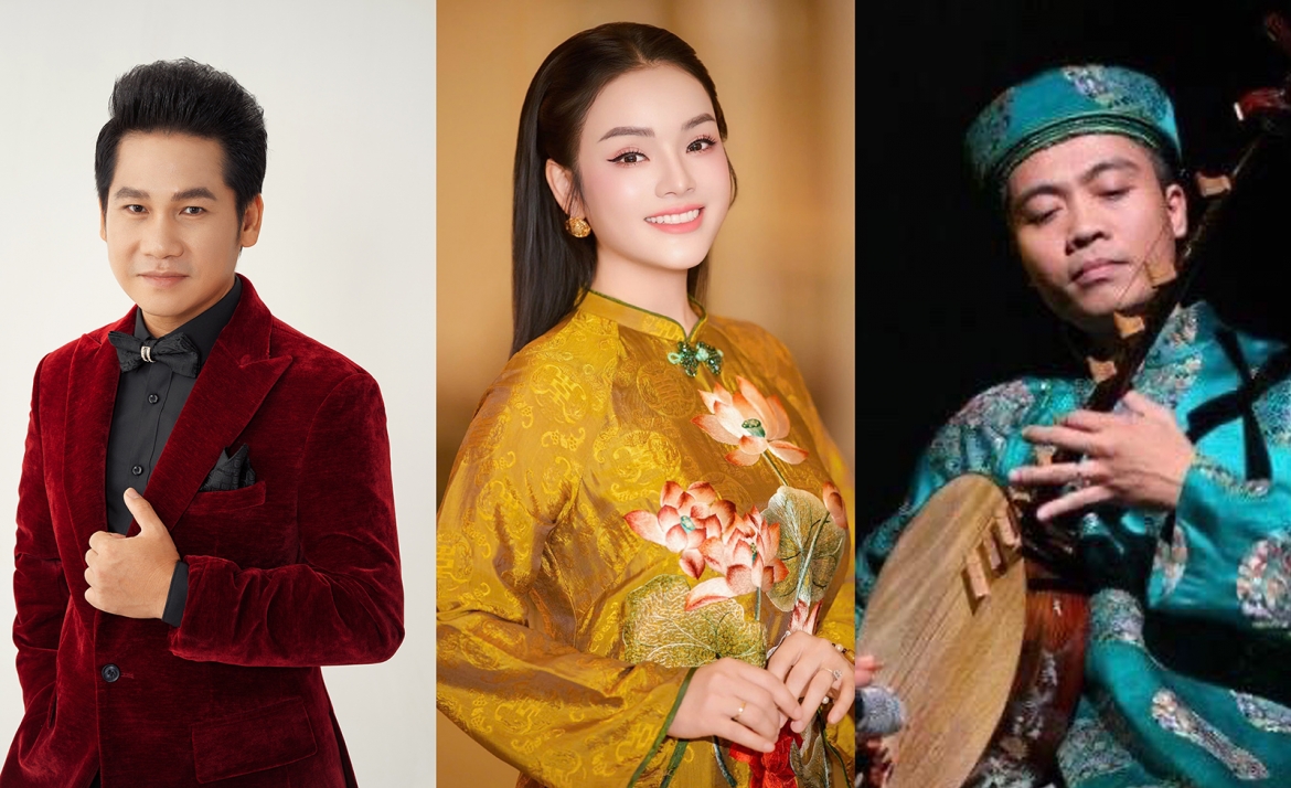 Chương trình hòa nhạc “Âm thanh Đất Việt” có sự tham gia của nghệ sĩ Trọng Tấn, NSƯT Tân Nhàn, NSND Cồ Huy Hùng