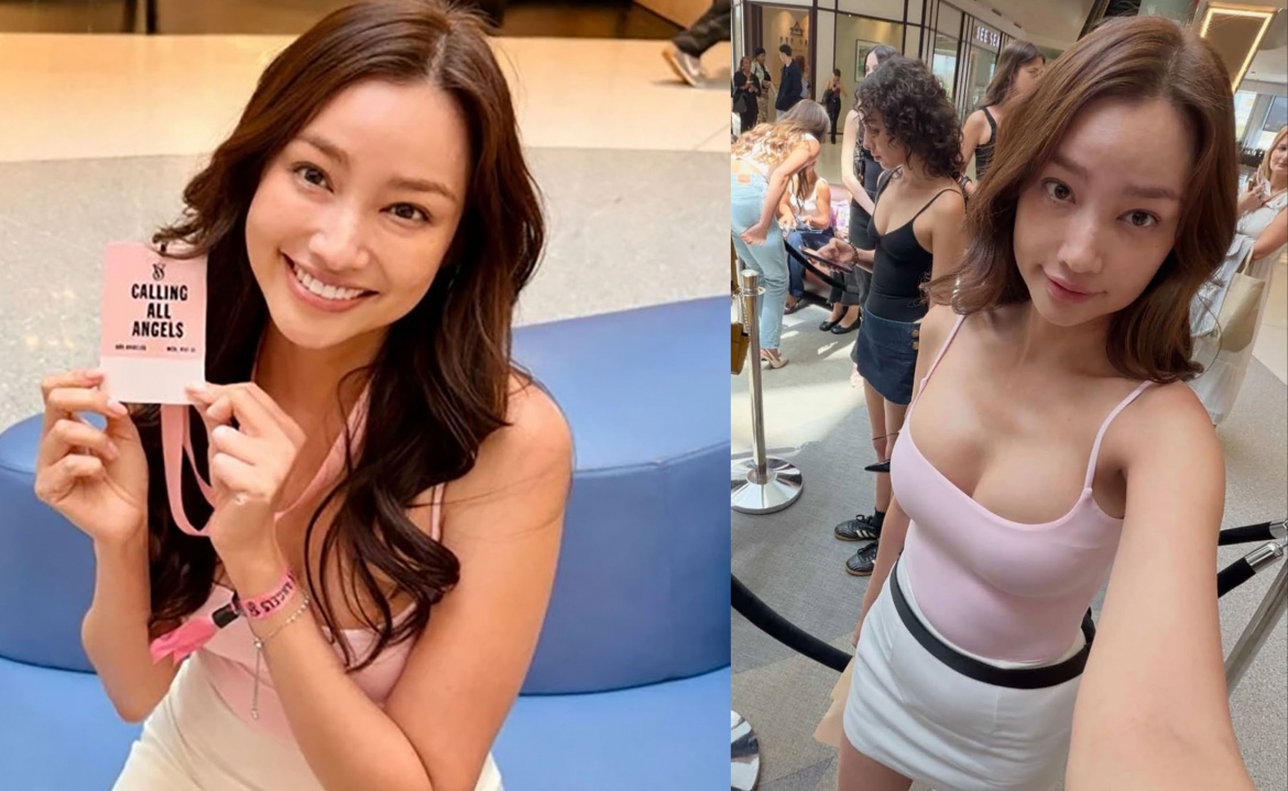 Trương Tri Trúc Diễm khoe ảnh trực tiếp casting Victoria’s Secret, quyết mang mặt mộc đi săn "đôi cánh thiên thần" ở tuổi 39.