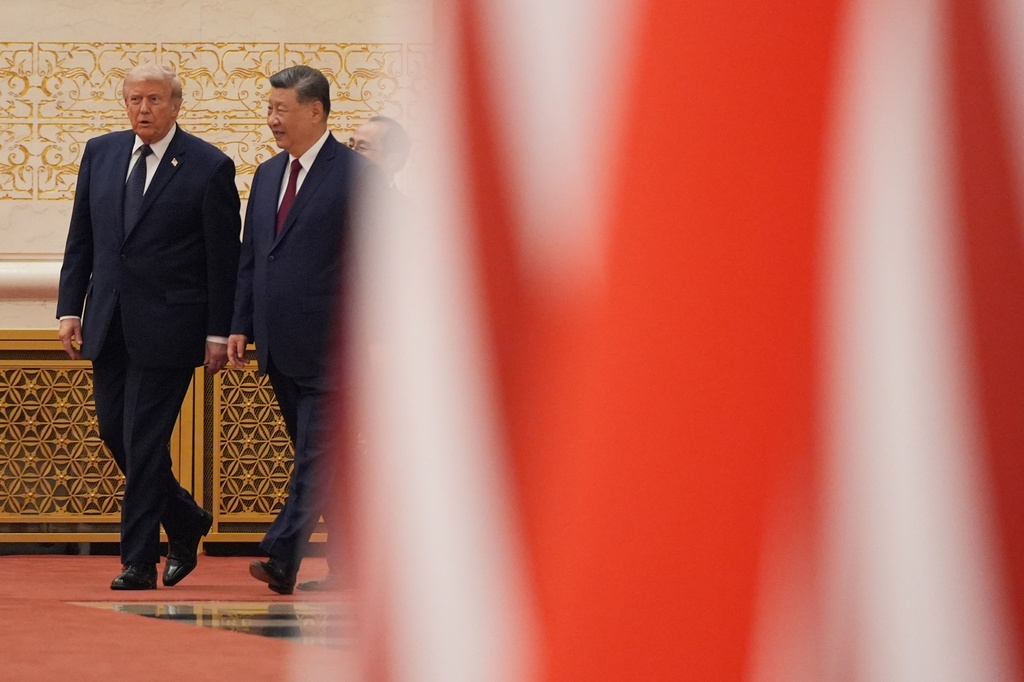 Tổng thống Mỹ Donald Trump và Chủ tịch Trung Quốc Tập Cận Bình. Ảnh: AP.