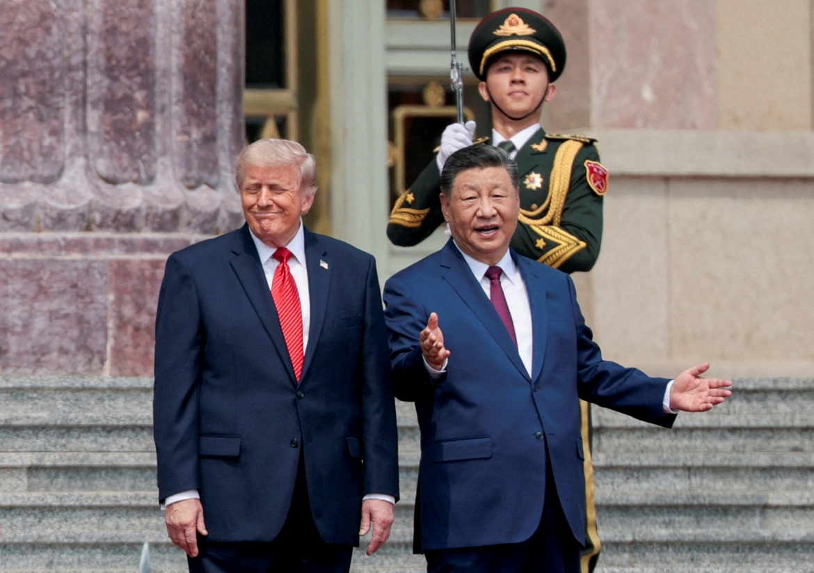 Tổng thống Mỹ Donald Trump và Chủ tịch Trung Quốc Tập Cận Bình. Ảnh: Reuters