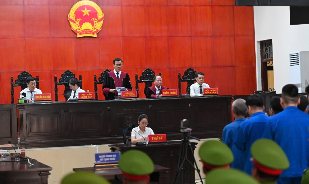HĐXX tuyên phạt các bị cáo