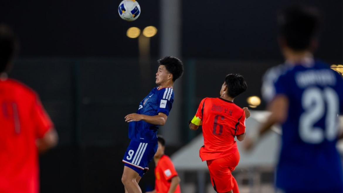 U17 Nhật Bản và U17 Trung Quốc tái đấu trong trận chung kết U17 châu Á 2026 (Ảnh: AFC)