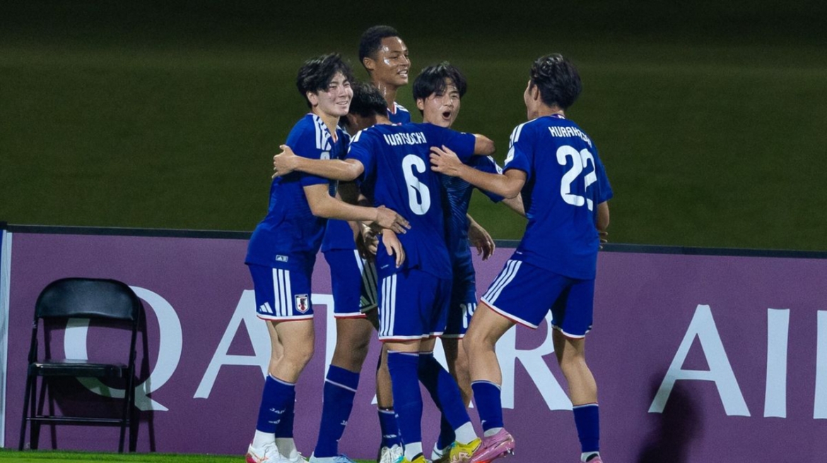 Satomi ghi bàn mở tỉ số (Ảnh: AFC)