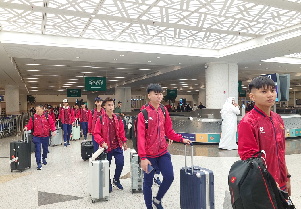 U17 Việt Nam sẽ đóng quân tại nơi U23 Việt Nam từng lưu trú khi giành hạng ba U23 châu Á 2026. (Ảnh: VFF)