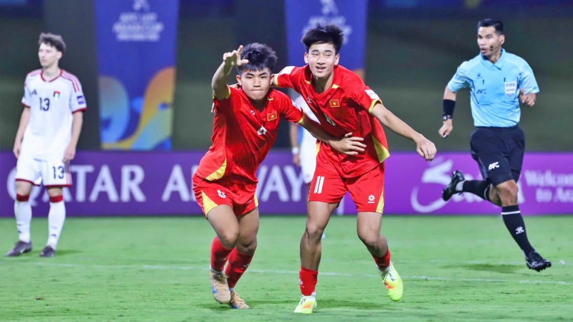 U17 Việt Nam cùng 4 đội tuyển có lần đầu tiên góp mặt ở một VCK U17 World Cup. (Ảnh: VFF)