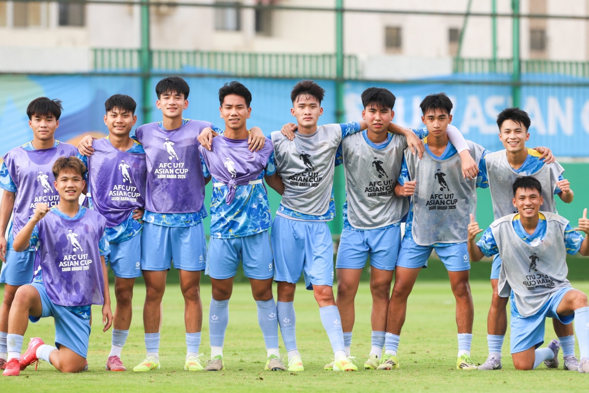 U17 Việt Nam nhận được lời khen từ AFC.