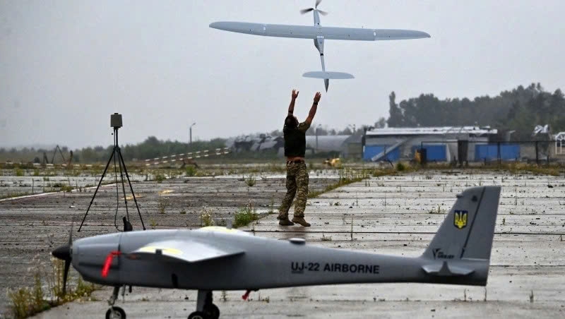UAV Ukraine là một trong những mối đe dọa với Nga. Ảnh minh họa: RBC-Ukraine