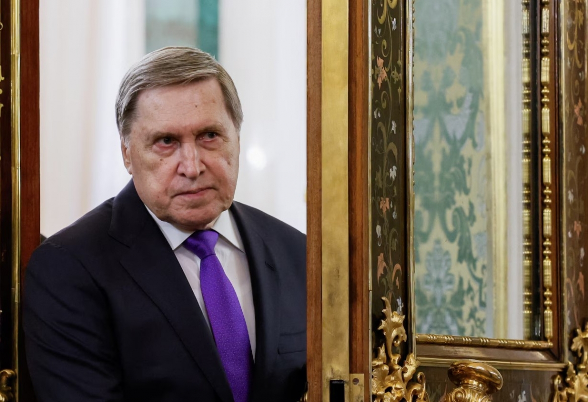 Trợ lý Tổng thống Nga Yuri Ushakov. Ảnh: Reuters