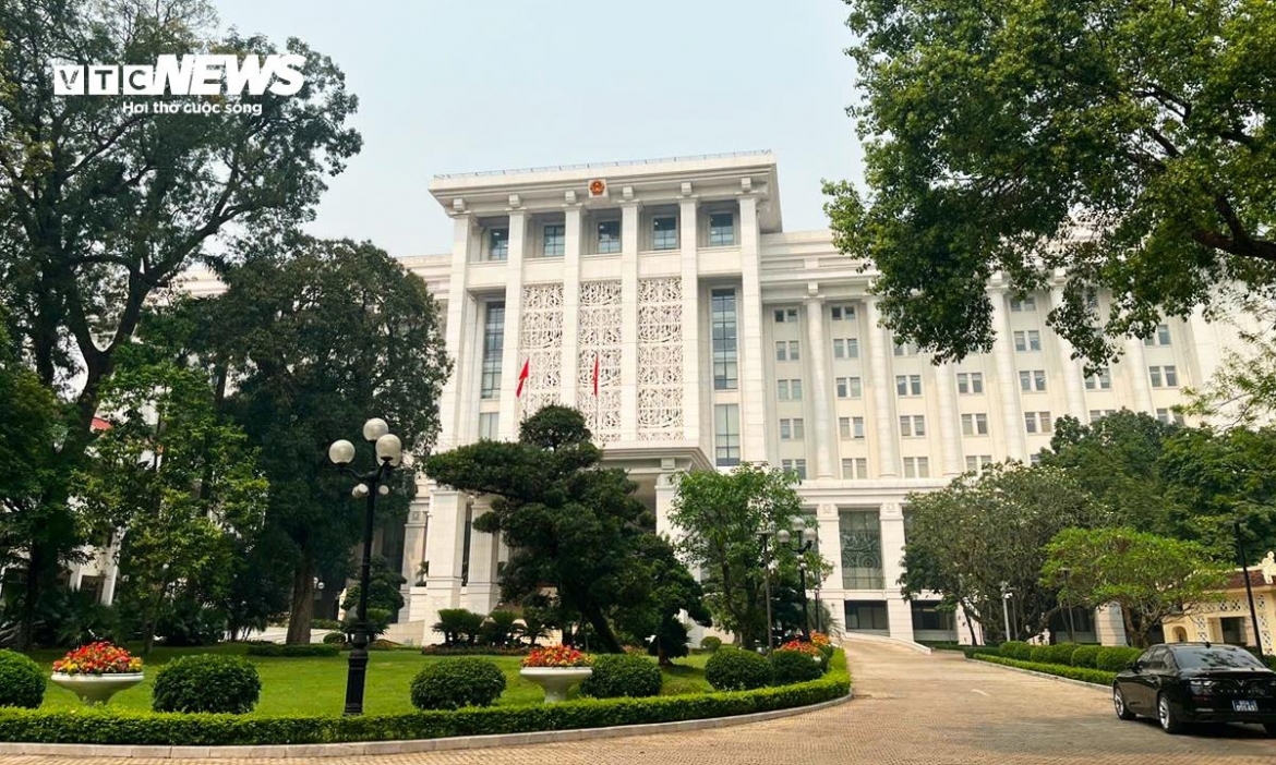 Trụ sở Văn phòng Chính phủ.