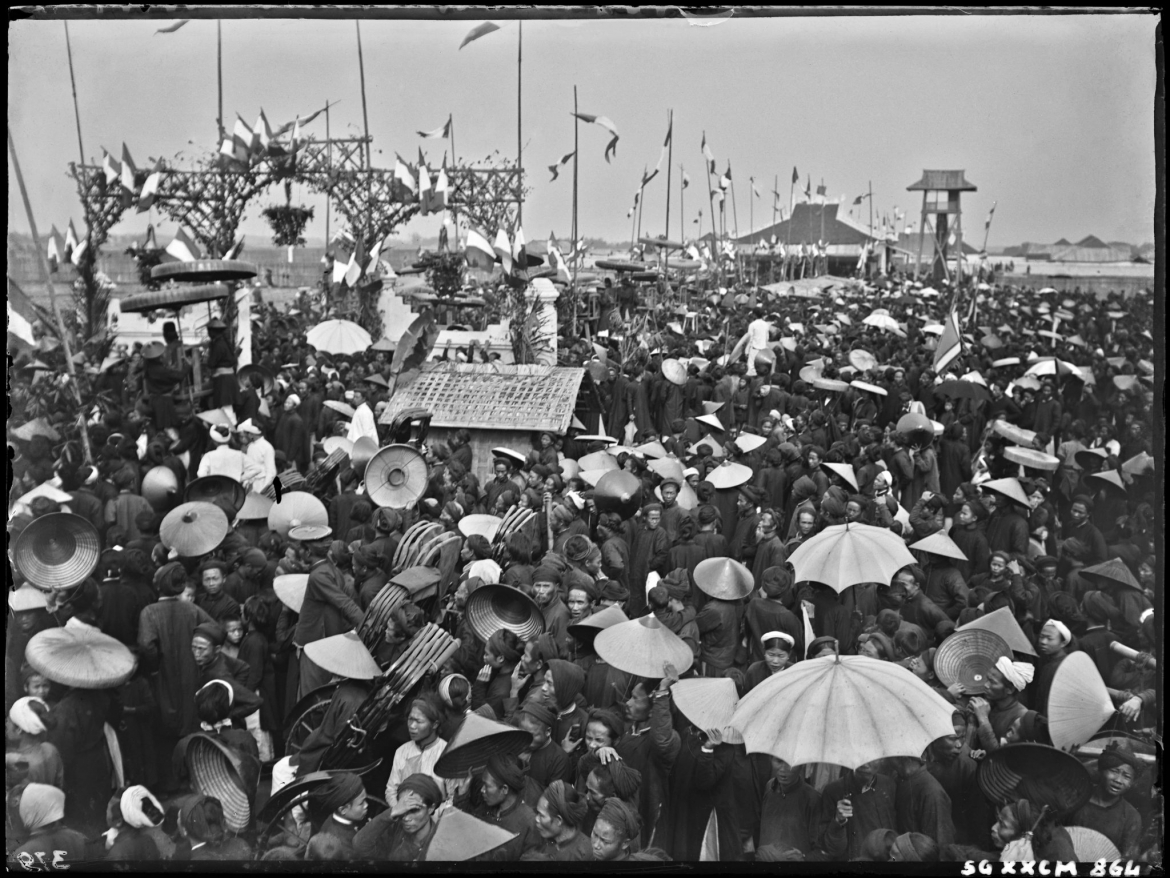 Hình ảnh ghi lại không khí khoa thi Hương năm 1897 tại Nam Định