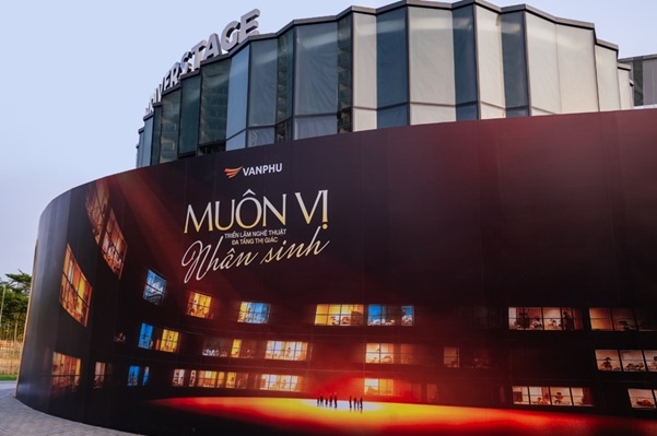 Triển lãm Muôn vị nhân sinh nằm trong chiến dịch Văn Phú ra mắt thị trường TP.HCM