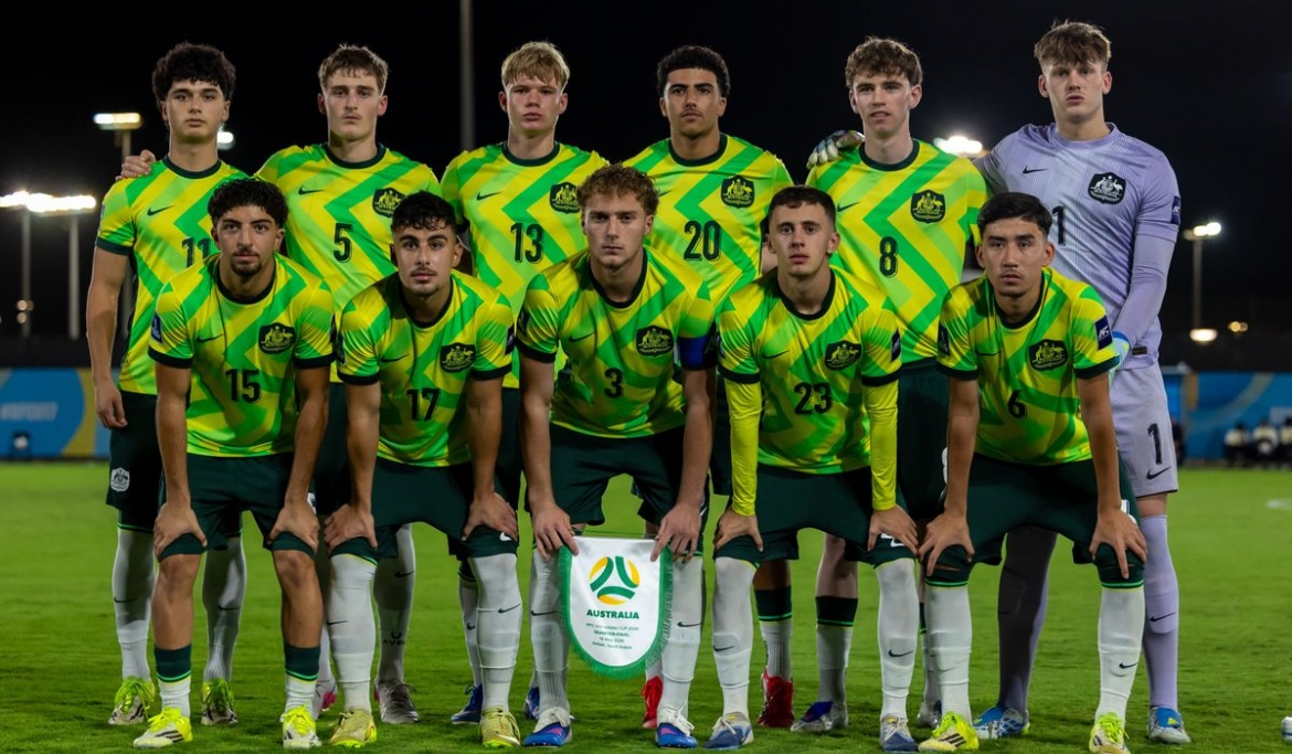 U17 Australia có nhiều sự thay đổi nhân sự khi bước vào trận tứ kết U17 châu Á 2026. (Ảnh: AFC)