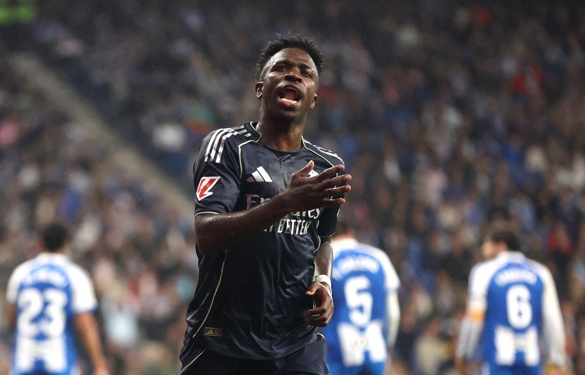 Vinicius giúp Real Madrid duy trì cơ hội mong manh trong cuộc đua vô địch La Liga. (Ảnh: Reuters). 