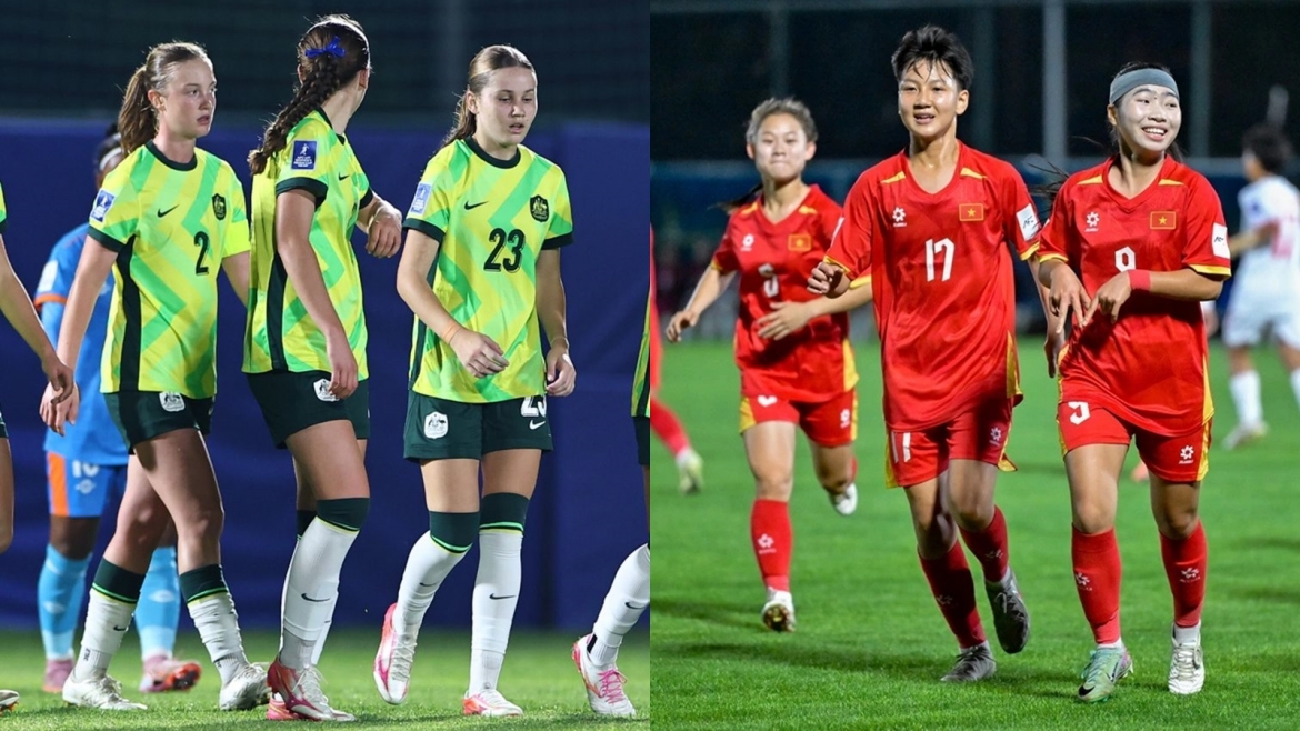 U17 nữ Australia là đối thủ của U17 nữ Việt Nam trong trận tứ kết U17 châu Á 2026. (Ảnh: AFC)