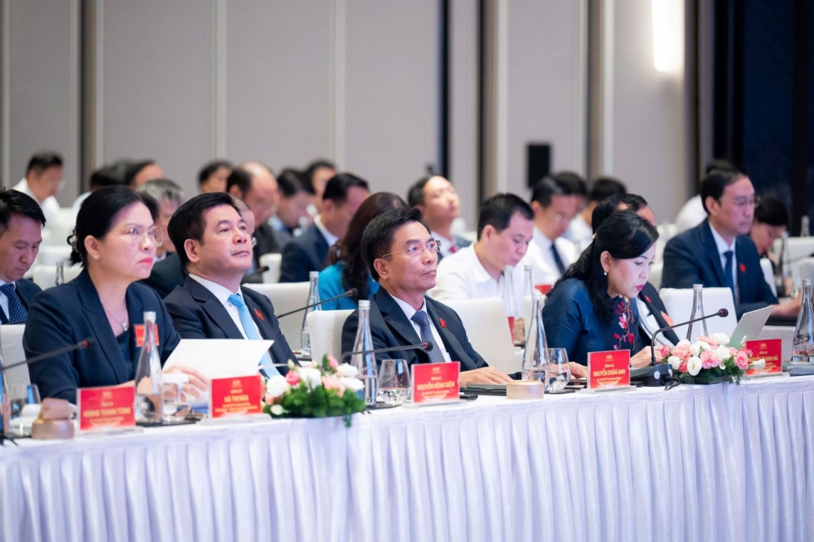 Các đại biểu dự Hội nghị HDDND toàn quốc triển khai phương hướng, nhiệm vụ của nhiệm kỳ 2026-2031