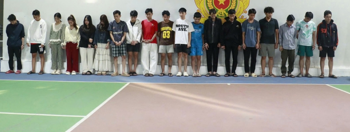 Các đối tượng bị bắt giữ
