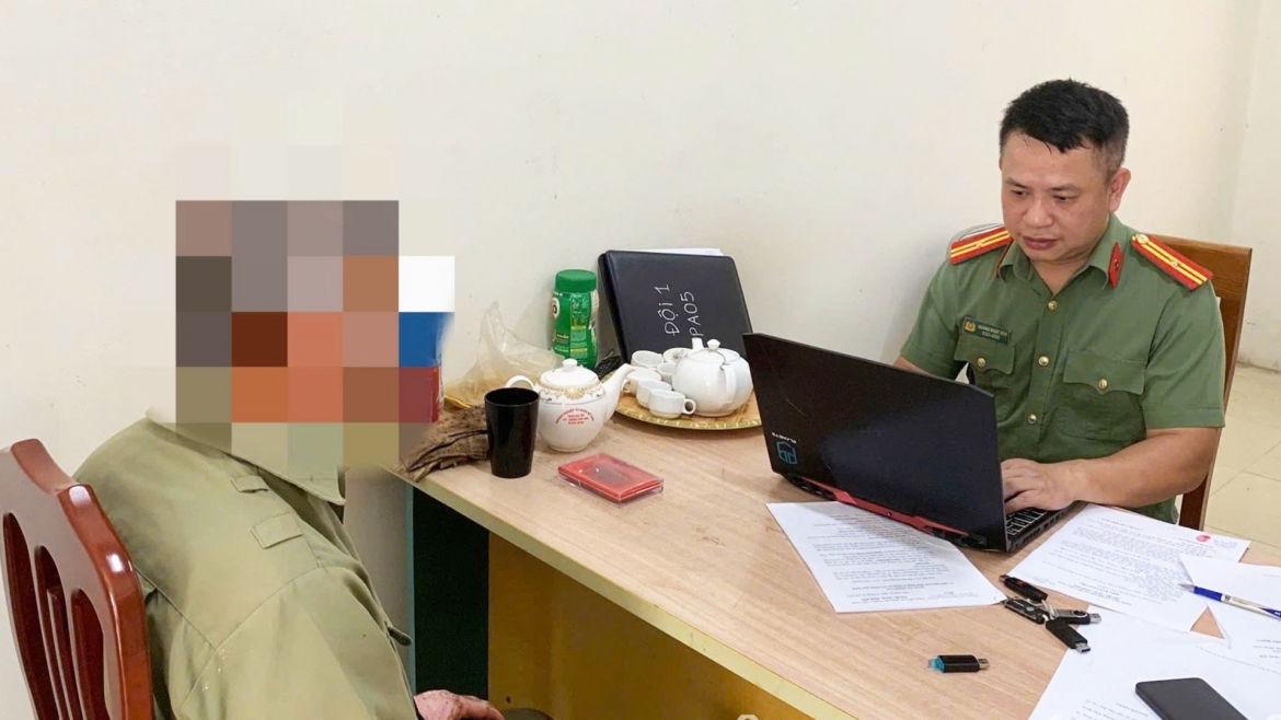 Phòng An ninh mạng và phòng, chống tội phạm sử dụng công nghệ cao, Công an tỉnh Thái Nguyên xử lý trường hợp đăng thông tin sai sự thật trên không gian mạng.