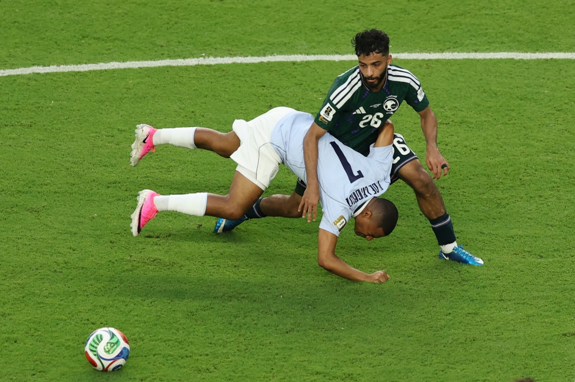 Saudi Arabia cầm hòa Uruguay 1-1 trong trận ra quân tại bảng H World Cup 2026. (Ảnh: Reuters)