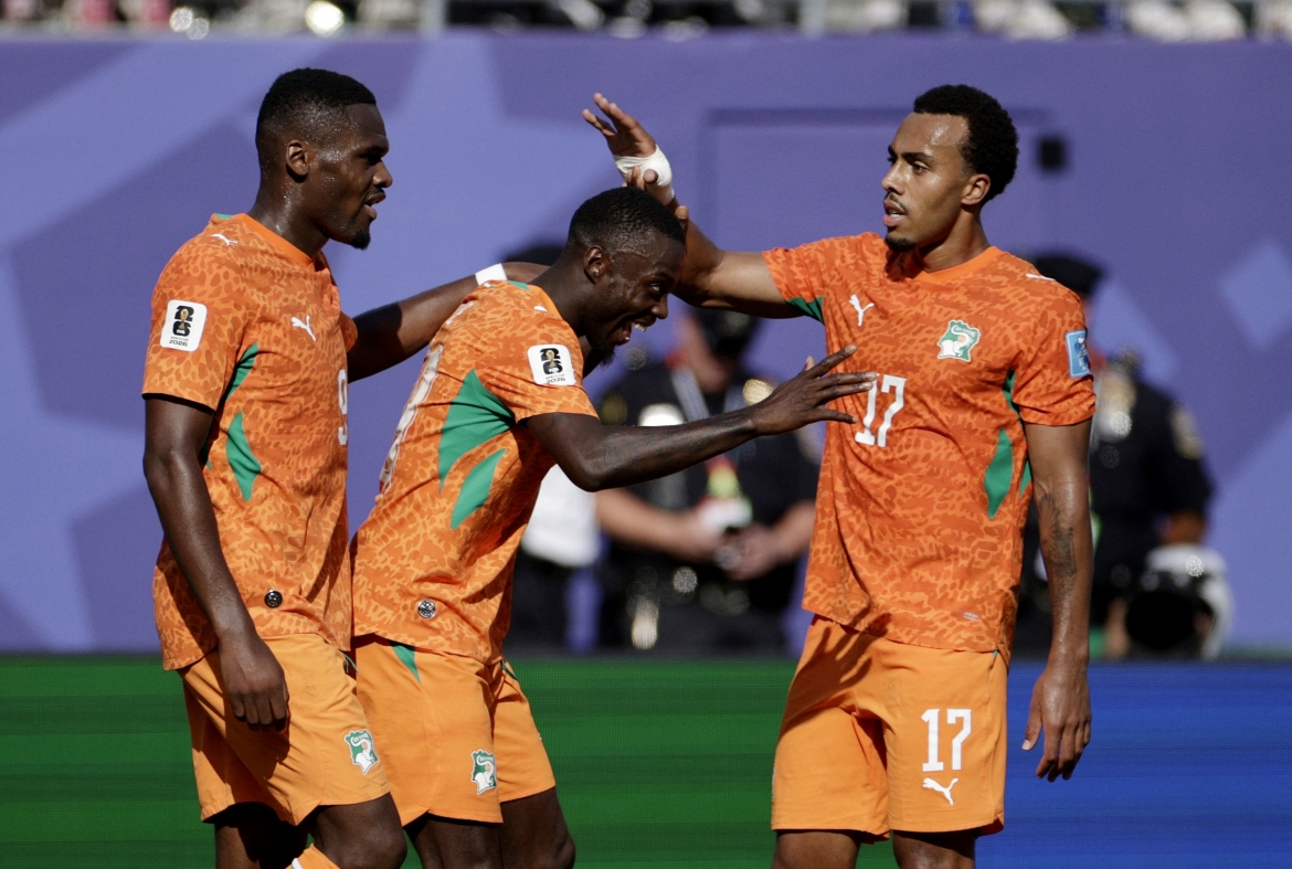 Pepe ấn định chiến thắng 2-0 cho Bờ Biển Ngà ở phút 63. (Ảnh: Reuters)