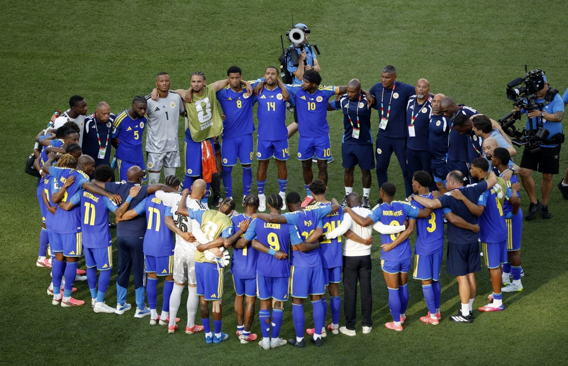 Curacao kết thúc hành trình trong lần đầu tiên tham dự World Cup. (Ảnh: Reuters)