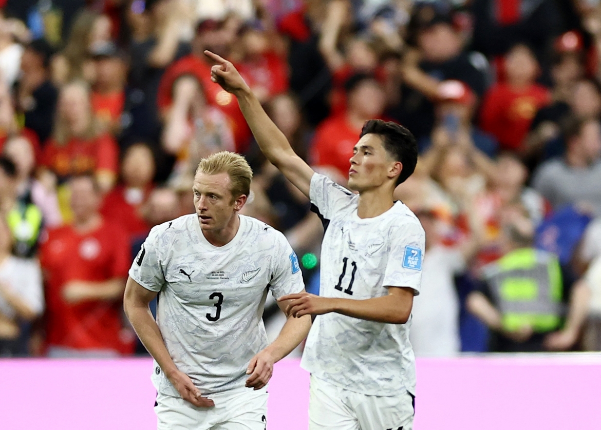 Just rút ngắn cách biệt cho New Zealand. (Ảnh: Reuters)