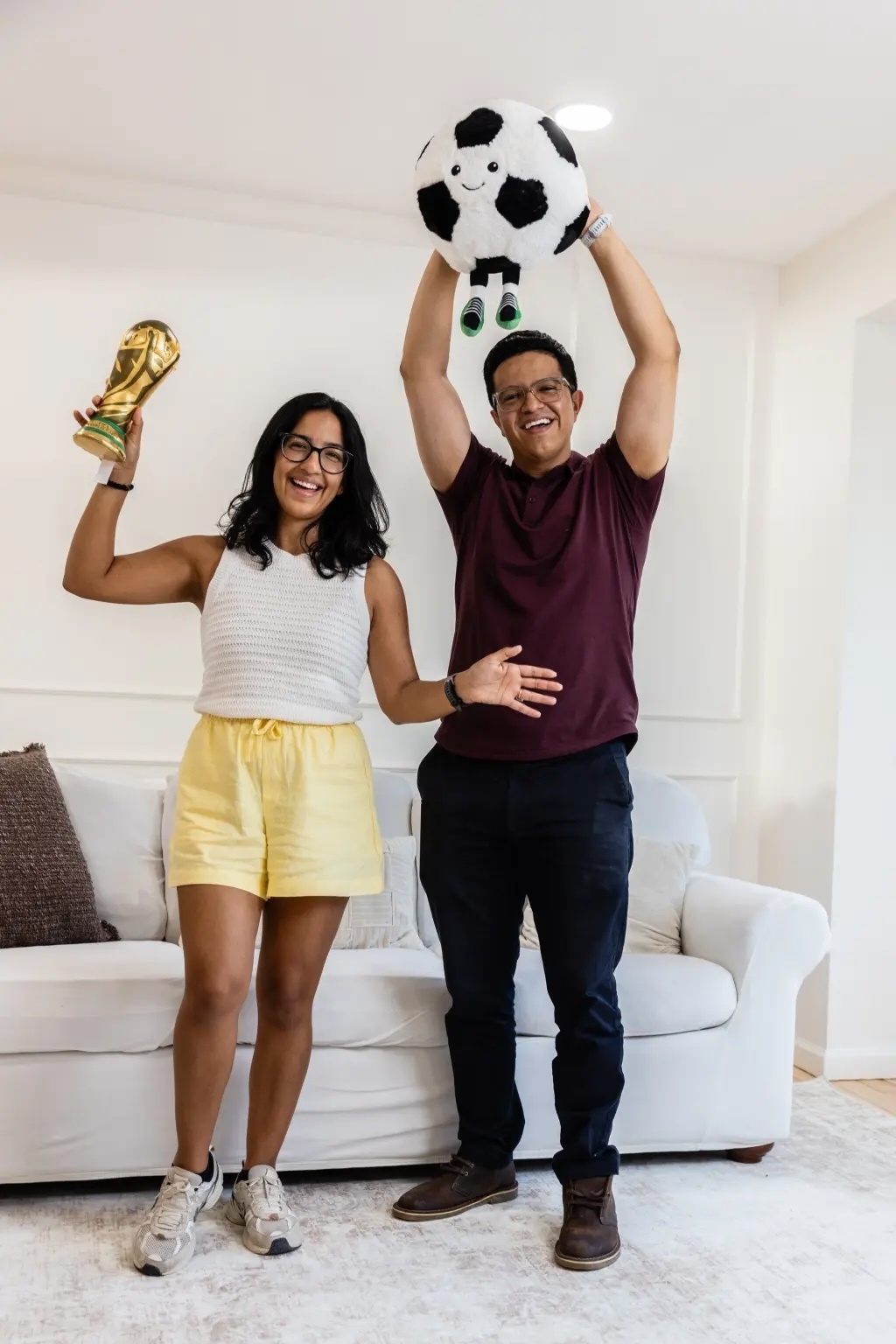 Emily Augirre và Gerardo Hernandez dành ngôi nhà mới cho khách quốc tế thuê dịp World Cup 2026.