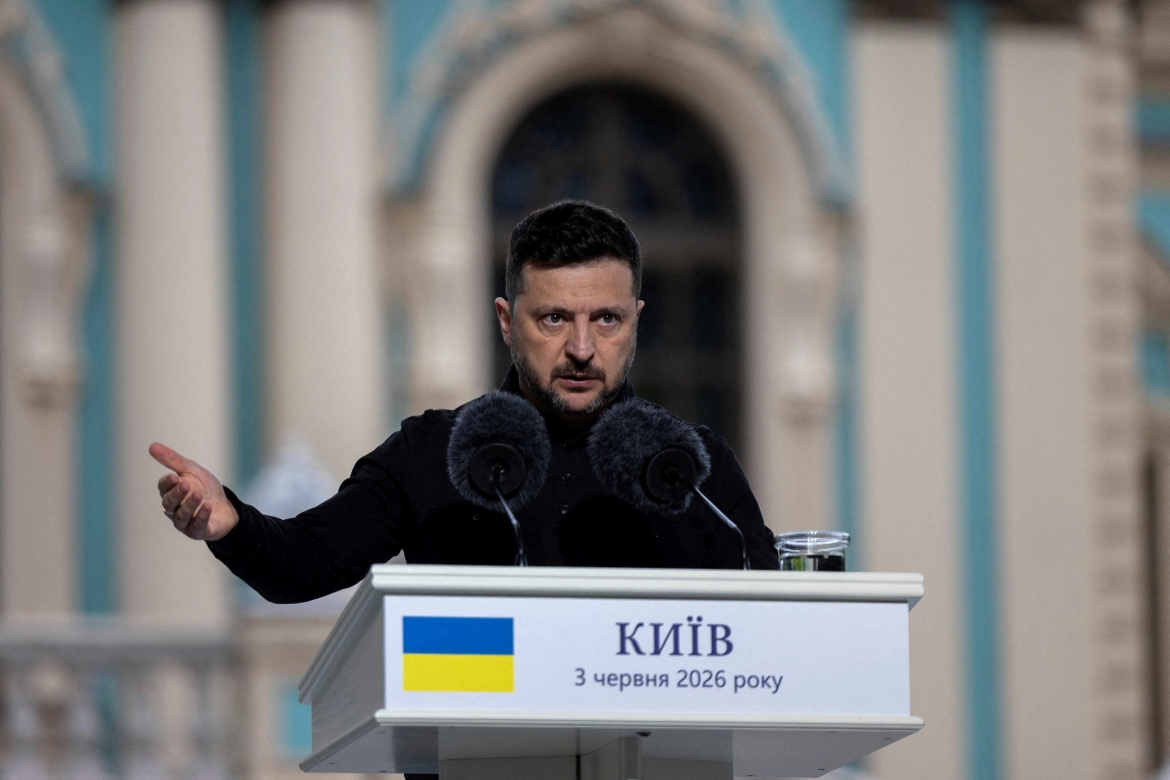 Tổng thống Ukraine Volodymyr Zelensky cho rằng nước này "đang đi đúng hướng" trong đàm phán gia nhập EU (Ảnh: Reuters)