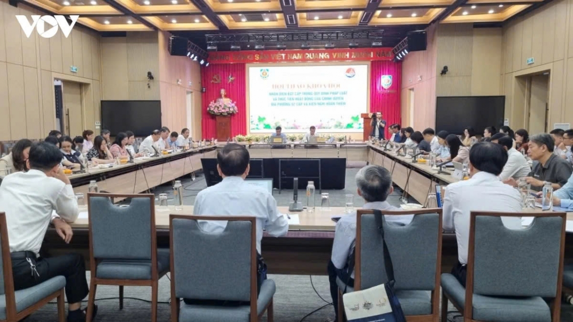 Toàn cảnh hội thảo