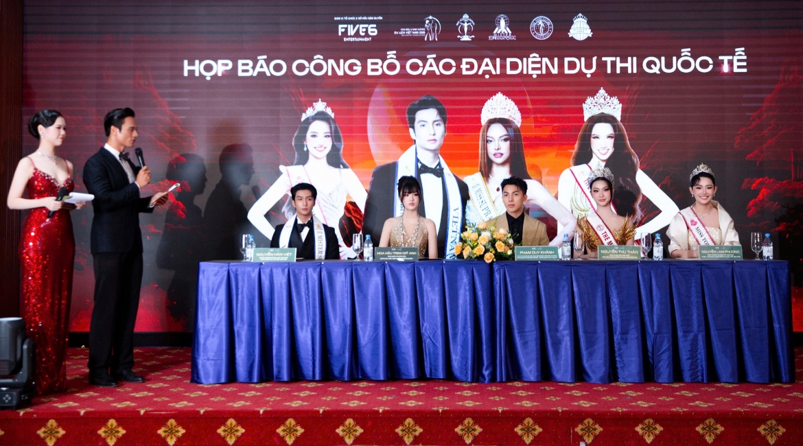 Hoa hậu - Nam vương Du lịch Việt Nam 2026 công bố 4 đại diện dự thi quốc tế