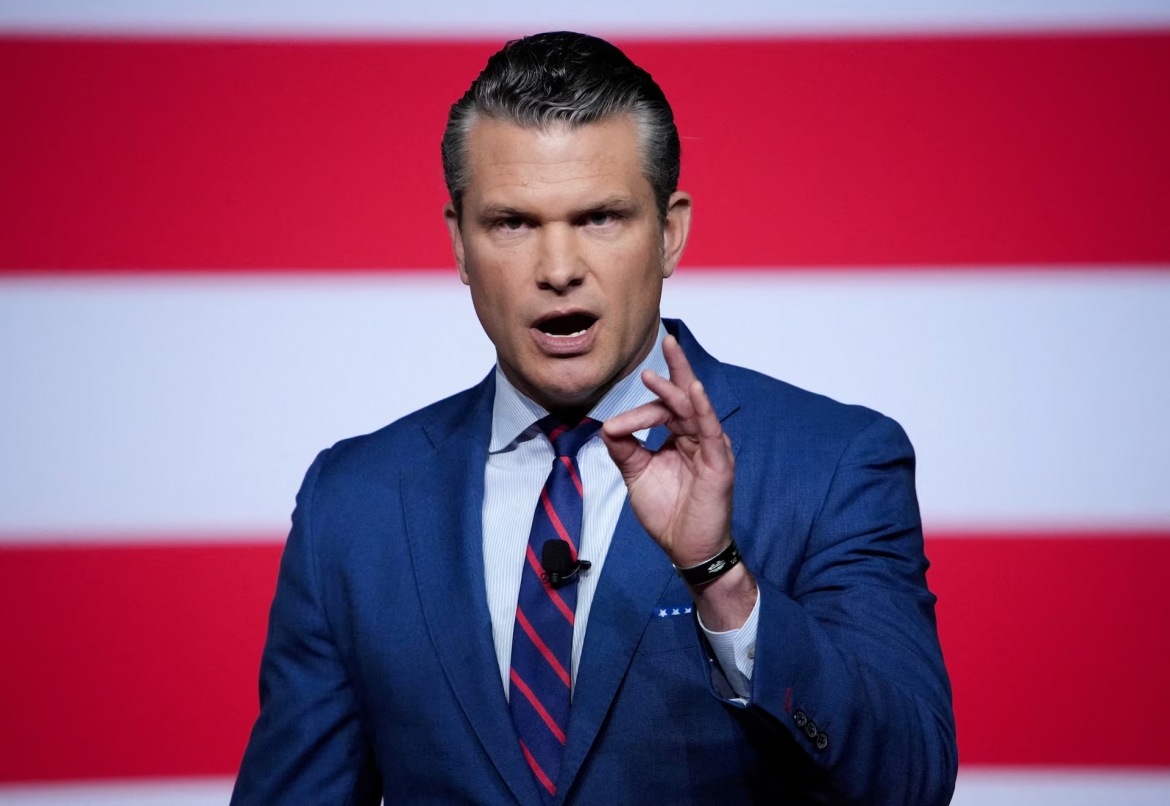 Bộ trưởng Quốc phòng Mỹ Pete Hegseth. Ảnh: Reuters