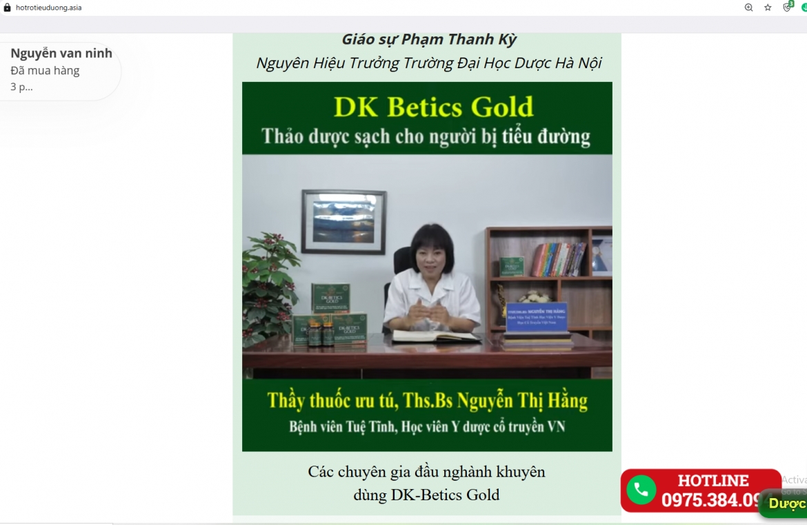 Các hình ảnh sử dụng bác sĩ quảng cáo đã bị gỡ xuống